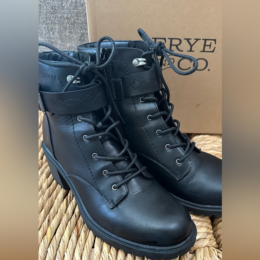 COPY - Frye and Co. Women’s black bootie Size 11 (man made material) New Never …
